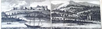 View of the castle of Mytilene [Midilli Kalesi]