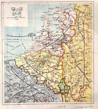 Lüksenburg Haritası (Osmanlıca)