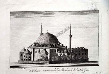 Veduta esteriore della Moschea di Selim I da Greco [Yavuz Selim Camii]
