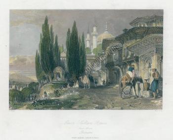 Emir Sultan Mosque, Bursa, 1838, (Bursa, Emir Sultan Camii) Robert Wal