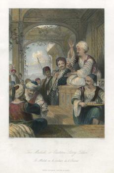 Medak (story teller), [1838 tarihli, Meddah]