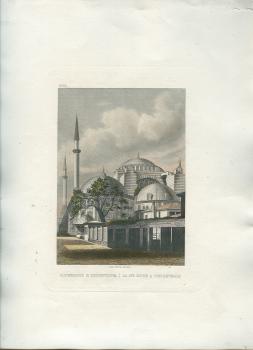 Sofienkirche in Konstantinopel. Hagia Sophia (İstanbul,Aya Sofya)
