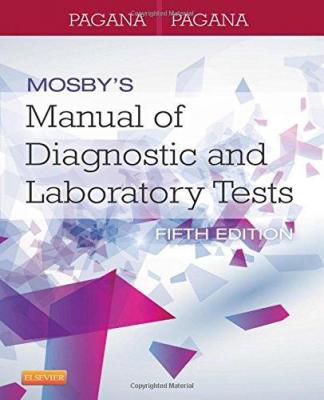 Mosby's Manual of Diagnostic and Laboratory Tests %21 indirimli Pagana