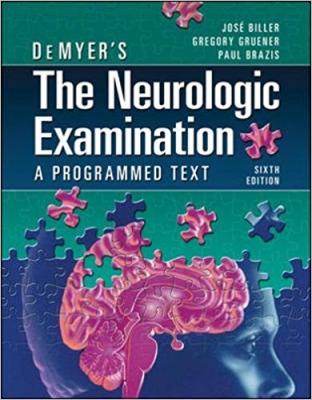 Demyer's The Neurologic Examination Jose Biller