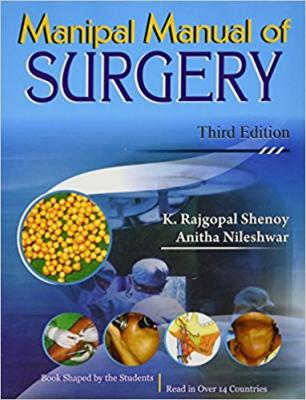 Manipal Manual of Surgery K. Rajagopal Shenoyİ Anitha Nileshwar