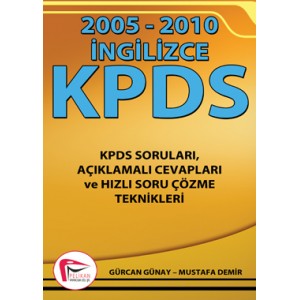2005 - 2010 İngilizce KPDS Soruları Gürcan Günay