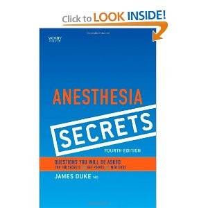 Anesthesia Secrets - Mosby - James Duke %35 indirimli James Duke
