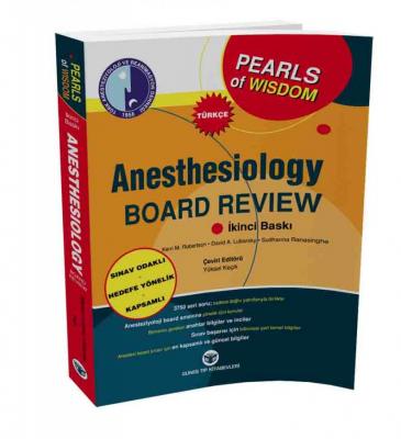 Anesthesiology Board Review Anestezi - Türkçe -Yüksel Keçik