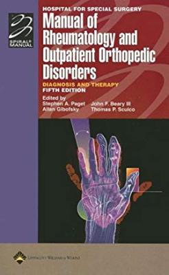 Hospital for Special Surgery Manual of Rheumatology and Outpatient Ort