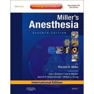 Miller's Anesthesia International Edition Miller