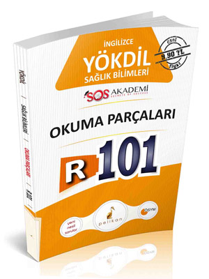 Pelikan İngilizce YÖKDİL Sağlık Bilimleri R101 Okuma Parçaları Kadem Ş