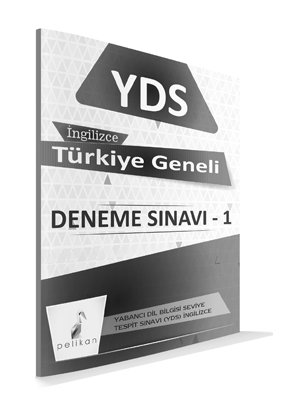 Pelikan Türkiye Geneli YDS Deneme Sınavı - Çözüm Kitapçıklı Komisyon
