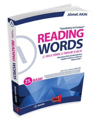 Reading Words for YDS TOEFL IBT &amp; IELTS Ahmet Akın
