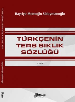Türkçenin Ters Sıklık Sözlüğü Hayriye Süleymanoğlu Yenisoy