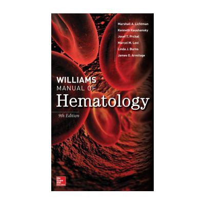 Williams Manual Of Hematology Marshall A. Lichtman