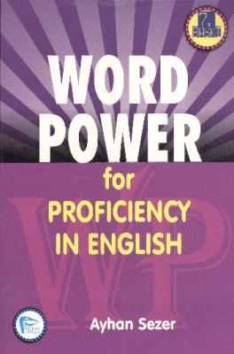 Word Power in Proficiency in English %50 indirimli Ayhan Sezer