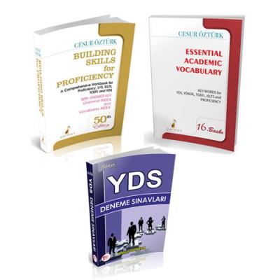 YDS Tam Hazırlık Seti İngilizce Anlatımlı Gramer + Kelime + Deneme Ces