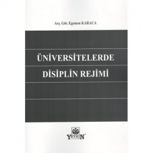 Üniversitelerde Disiplin Rejimi