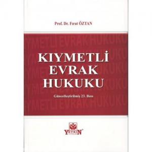 Kıymetli Evrak Hukuku