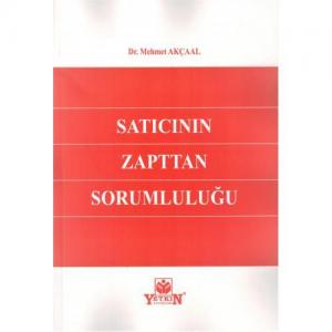 Satıcının Zapttan Sorumluluğu