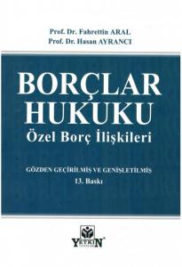 Borçlar Hukuku Özel Borç İlişkileri