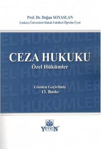 Ceza Hukuku Özel Hükümler