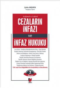 Cezaların İnfazı ve İnfaz Hukuku