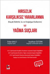 Hırsızlık Karşılıksız Yararlanma (Kaçak Elektrik, Su ve Doğalgaz Kullanımı) ve Yağma Suçları