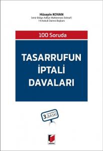 Tasarrufun İptali Davaları