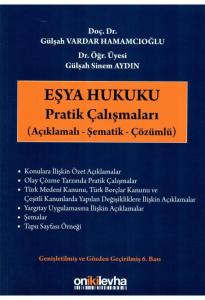 Eşya Hukuku Pratik Çalışmaları