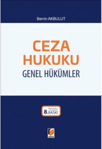 Ceza Hukuku Genel Hükümler