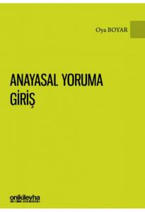 Anayasal Yoruma Giriş