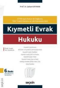 Kıymetli Evrak Hukuku