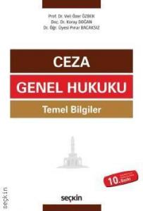 Ceza Genel Hukuku Temel Bilgiler