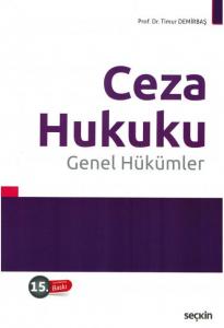 Ceza Hukuku Genel Hükümler