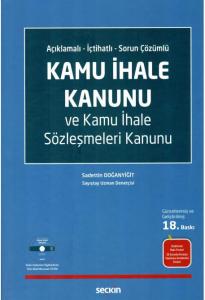 Kamu İhale Kanunu ve Kamu İhale Sözleşmeleri Kanunu