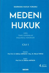 Medeni Hukuk Cilt I