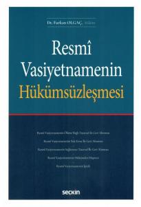 Resmi Vasiyetnamenin Hükümsüzleşmesi