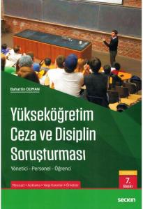 Yükseköğretim Ceza ve Disiplin Soruşturması