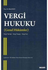Vergi Hukuku (Genel Hükümler)