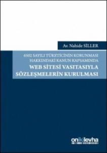 Web Sitesi Vasıtasıyla Sözleşmelerin Kurulması