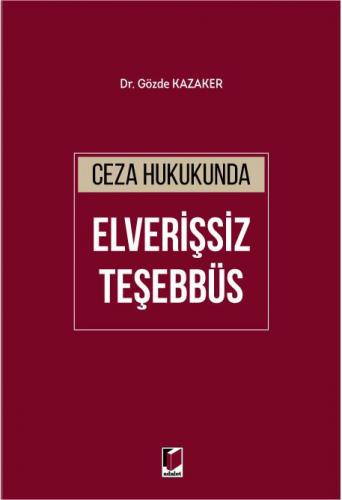 Ceza Hukukunda Elverişsiz Teşebbüs