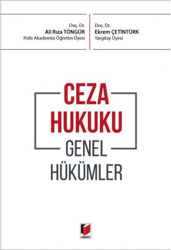 Ceza Hukuku Genel Hükümler