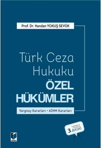 Türk Ceza Hukuku Özel Hükümler