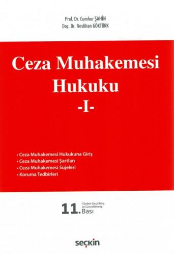 Ceza Muhakemesi Hukuku -I