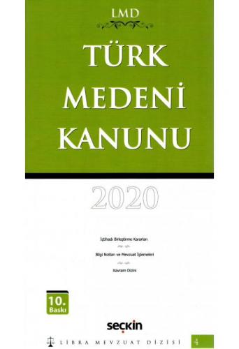 Türk Medeni Kanunu Libra Mevzuat Dizisi 2020