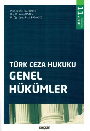 Türk Ceza Hukuku Genel Hükümler