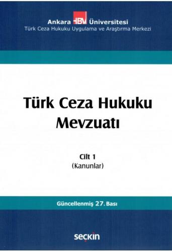 Türk Ceza Hukuku Mevzuatı