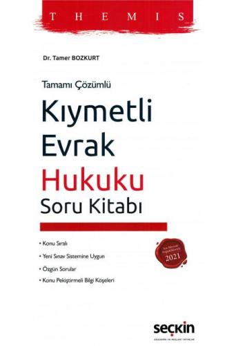 Kıymetli Evrak Hukuku Soru Kitabı