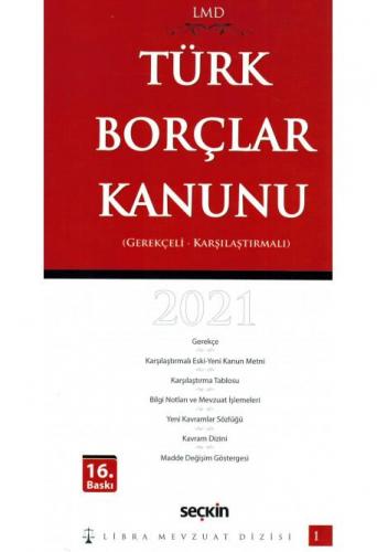 Türk Borçlar Kanunu 2021